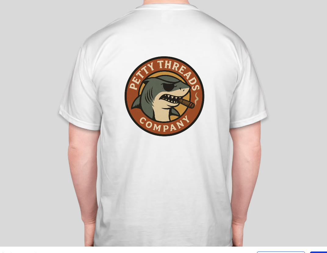 Petty Threads Co - Standard -Comfort Colors 100% Cotton T-shirt