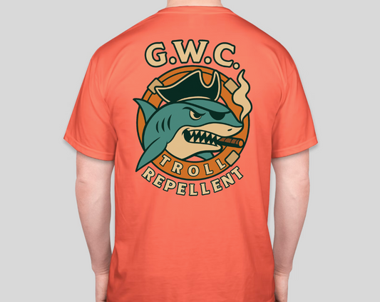 Petty Threads Co x G.W.C. - Troll Repellent - Comfort Colors 100% Cotton T-shirt