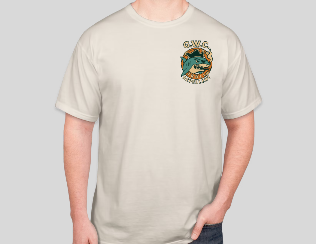 Petty Threads Co x G.W.C. - Troll Repellent - Comfort Colors 100% Cotton T-shirt