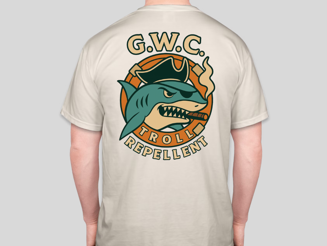 Petty Threads Co x G.W.C. - Troll Repellent - Comfort Colors 100% Cotton T-shirt