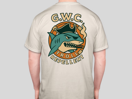 Petty Threads Co x G.W.C. - Troll Repellent - Comfort Colors 100% Cotton T-shirt