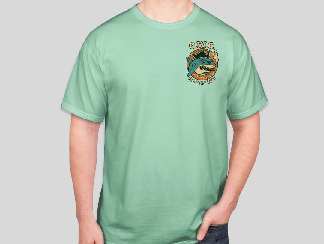 Petty Threads Co x G.W.C. - Troll Repellent - Comfort Colors 100% Cotton T-shirt