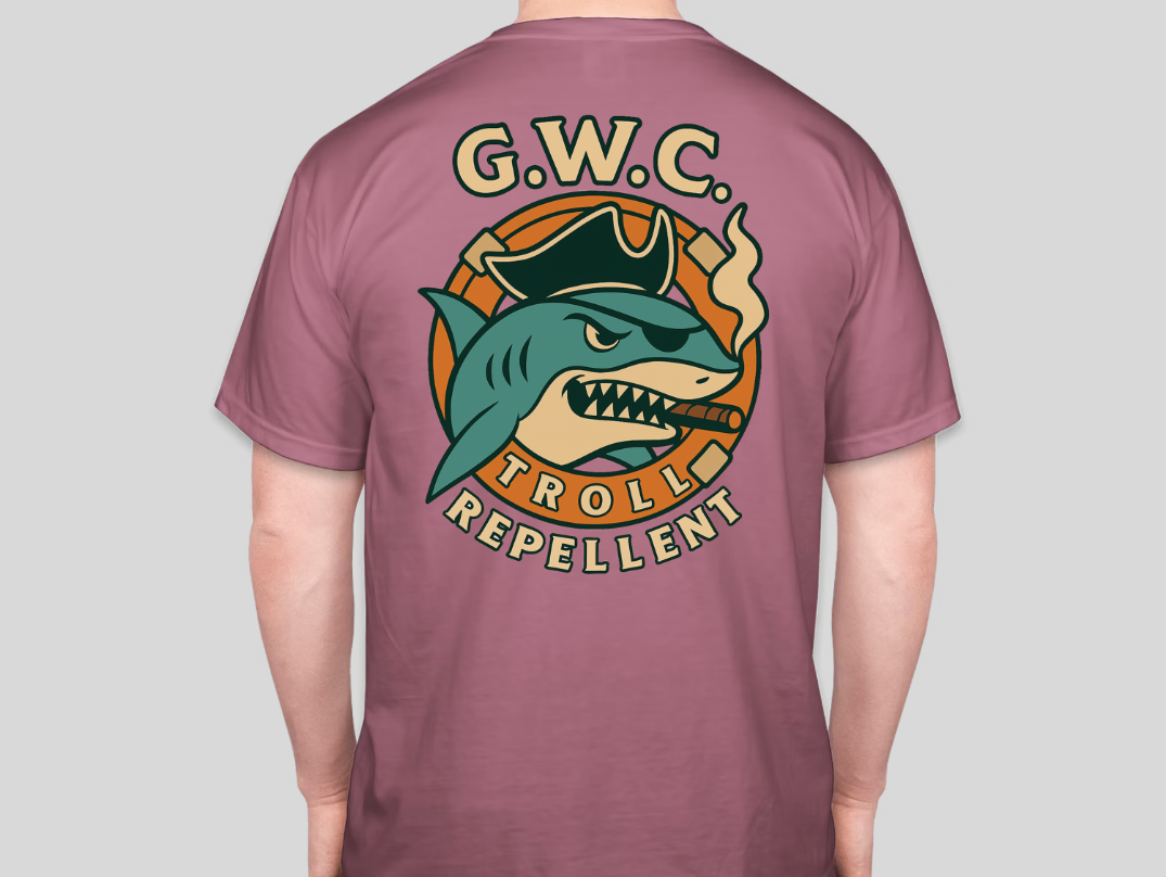 Petty Threads Co x G.W.C. - Troll Repellent - Comfort Colors 100% Cotton T-shirt