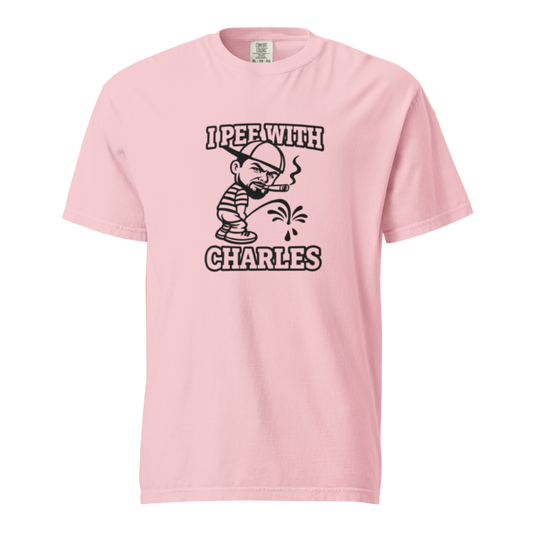 Petty Threads Co - GWC I pea w/ Charles - Comfort Colors 100% Cotton T-shirt