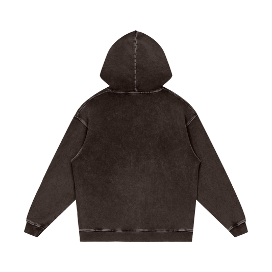 Petty Threads Co - Bay & Petty - Snow Washed Loose Cotton Hoodie