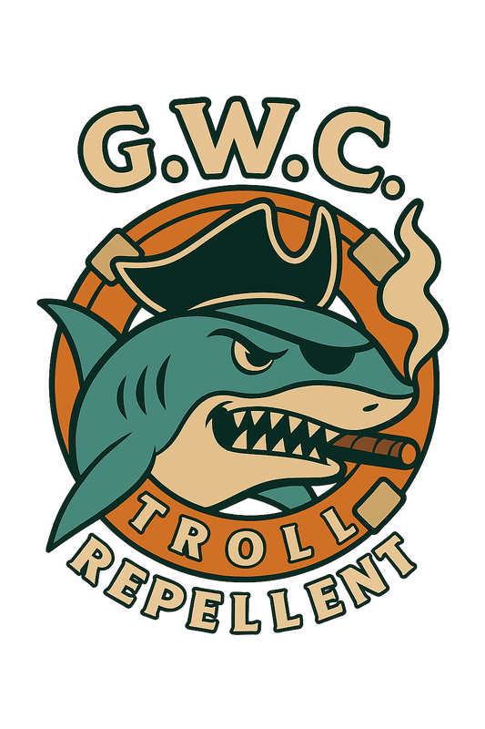Petty Threads Co - G.W.C. Troll Repellent - Stickers