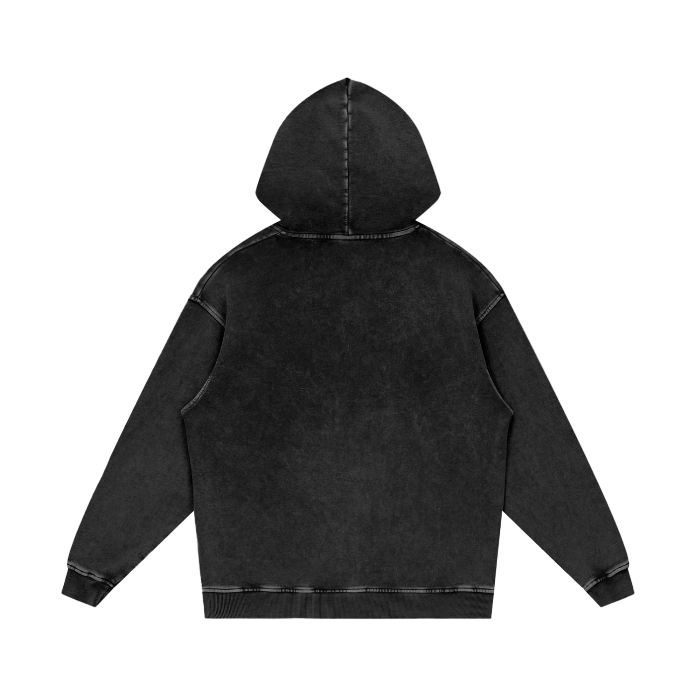 Petty Threads Co - Angel Numbers, Demon Energy - Snow Washed Loose Cotton Hoodie