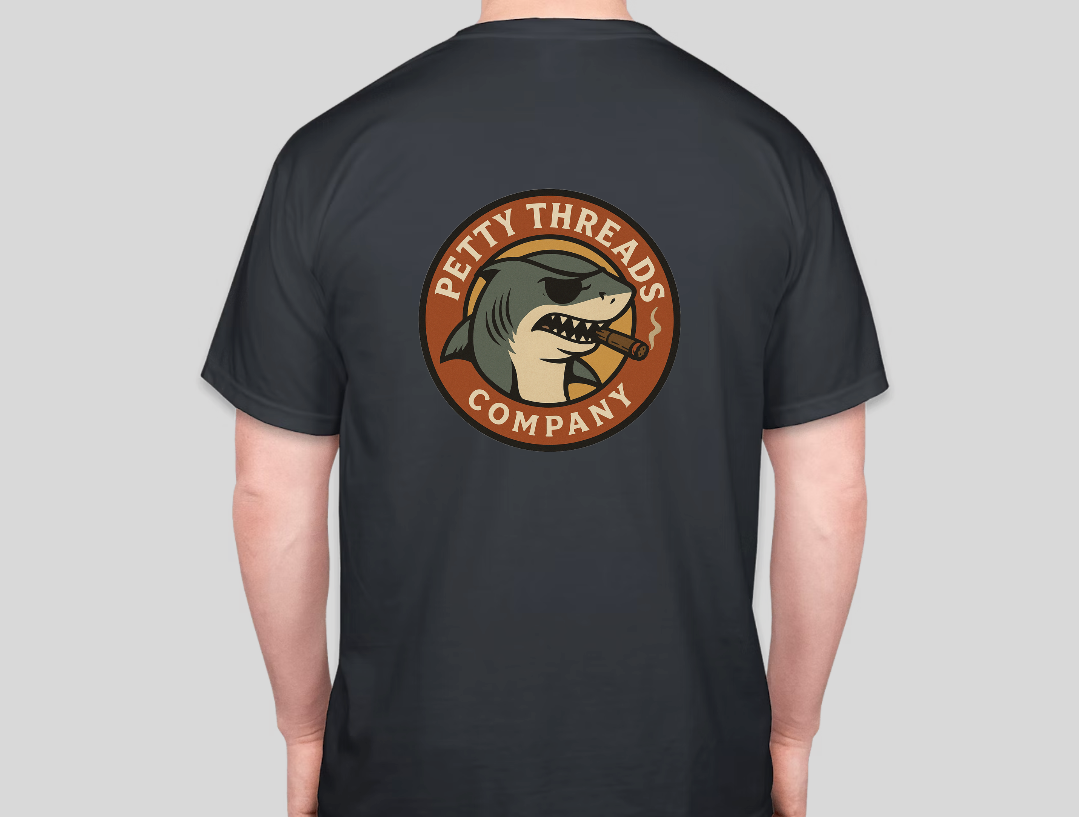 Petty Threads Co - Standard -Comfort Colors 100% Cotton T-shirt