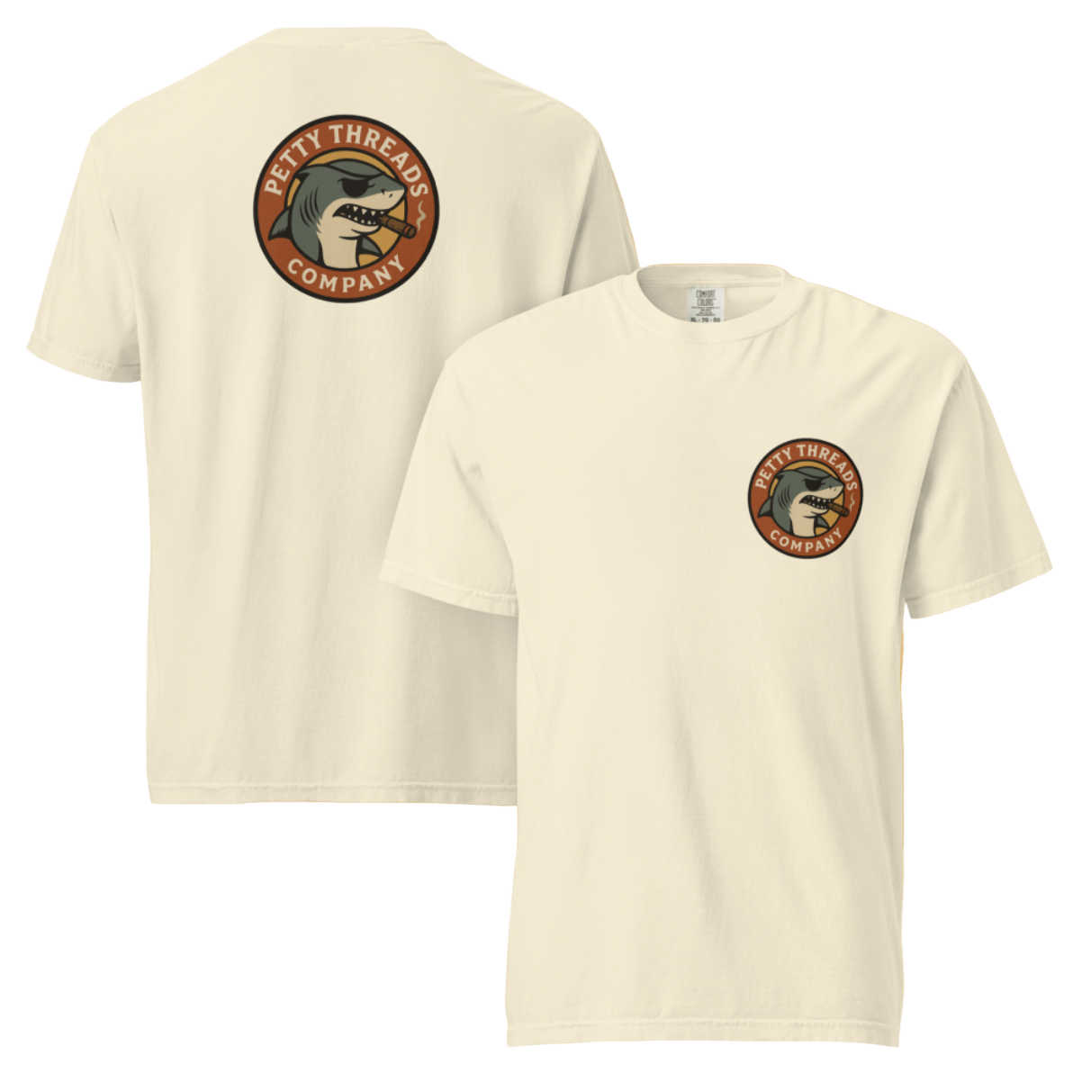 Petty Threads Co - Standard -Comfort Colors 100% Cotton T-shirt