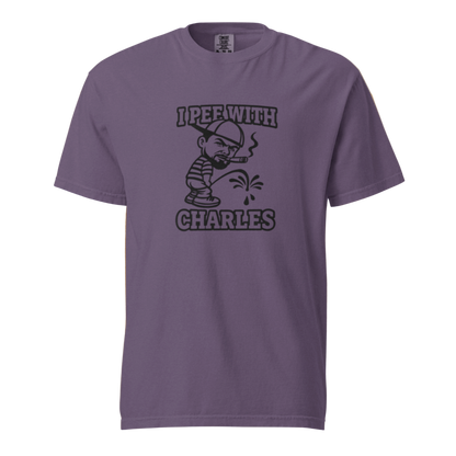 Petty Threads Co - GWC I pea w/ Charles - Comfort Colors 100% Cotton T-shirt