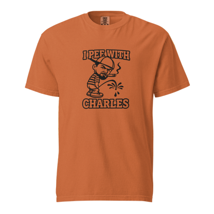 Petty Threads Co - GWC I pea w/ Charles - Comfort Colors 100% Cotton T-shirt