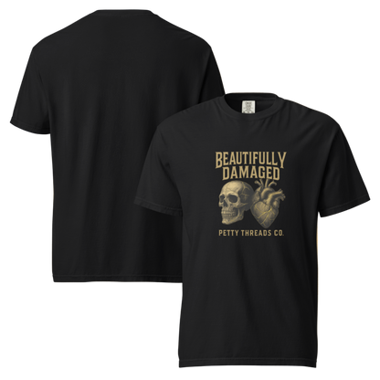 Petty Threads Co - Beautifully Damaged - Comfort Colors 100% Cotton T-shirt