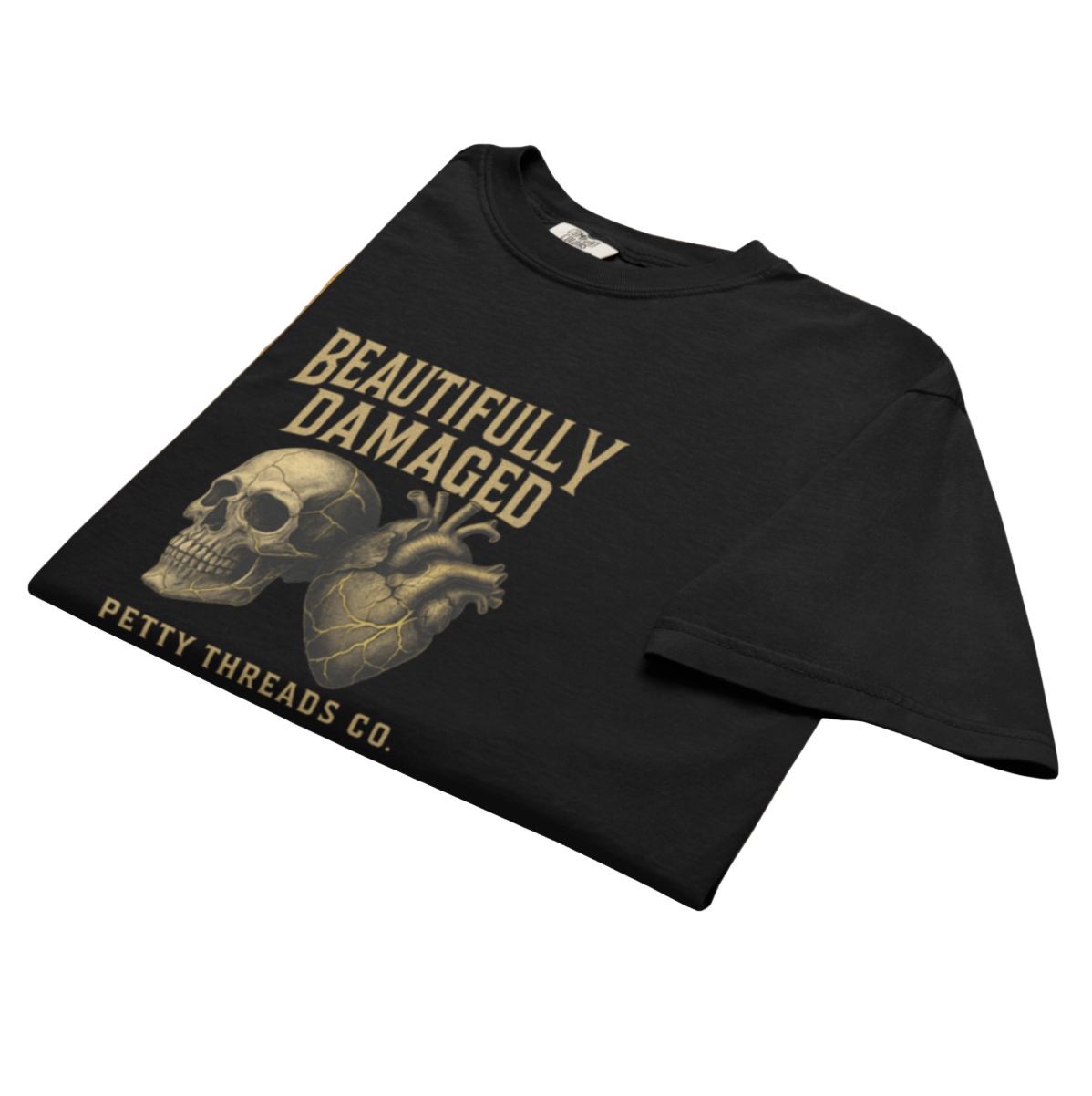 Petty Threads Co - Beautifully Damaged - Comfort Colors 100% Cotton T-shirt