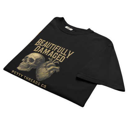 Petty Threads Co - Beautifully Damaged - Comfort Colors 100% Cotton T-shirt