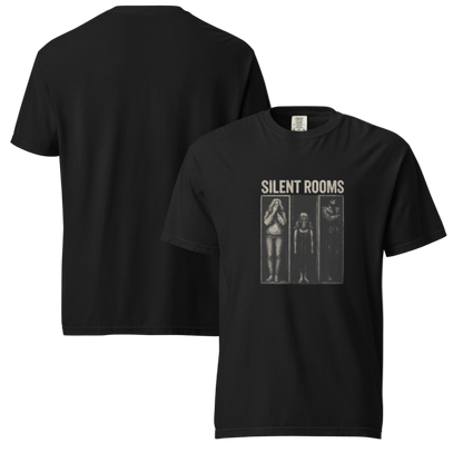 Petty Threads Co - “SILENT ROOMS” Comfort Colors 100% Cotton T-shirt