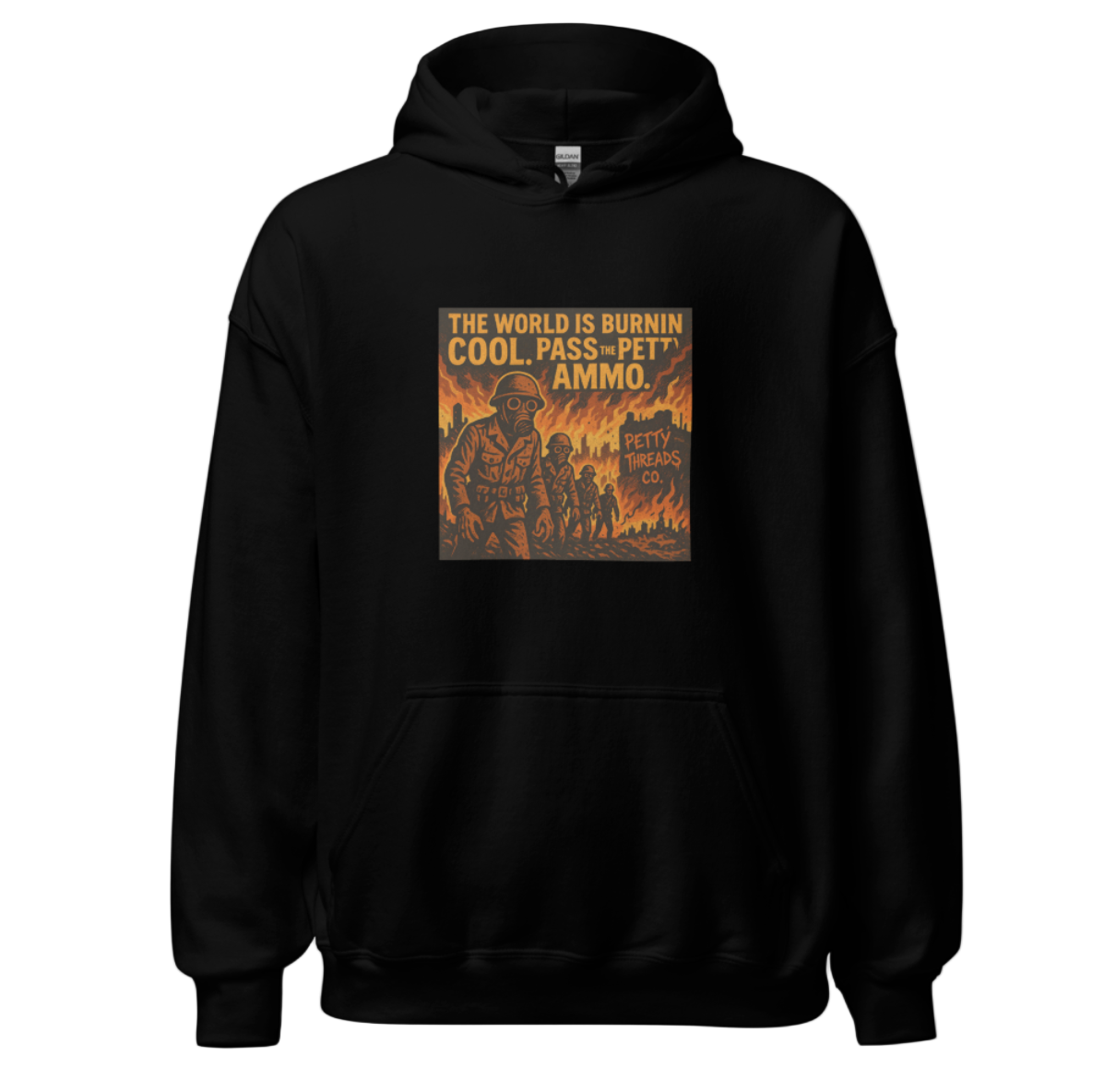 Petty Threads Co -“Pass the Petty Ammo” Hoodie