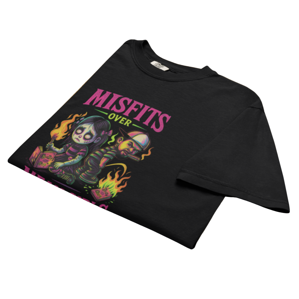 Petty Threads Co - Misfits over Mean Girls - Comfort Colors 100% Cotton T-shirt