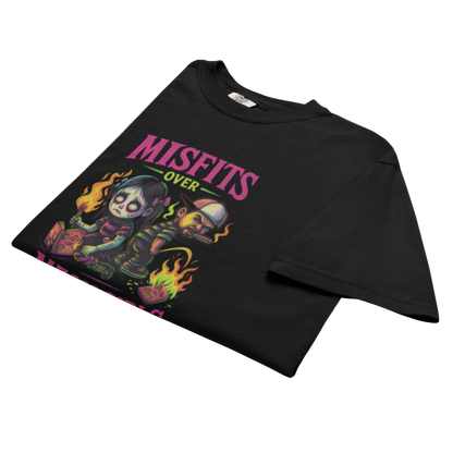 Petty Threads Co - Misfits over Mean Girls - Comfort Colors 100% Cotton T-shirt