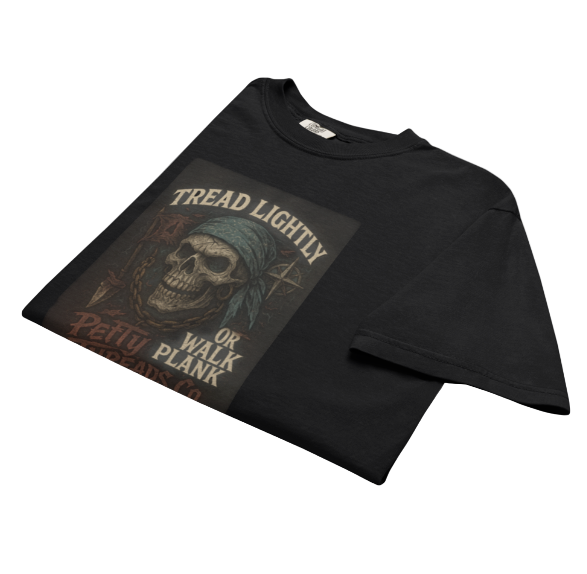 Petty Threads Co. - “Tread Lightly” Comfort Colors 100% Cotton T-shirt