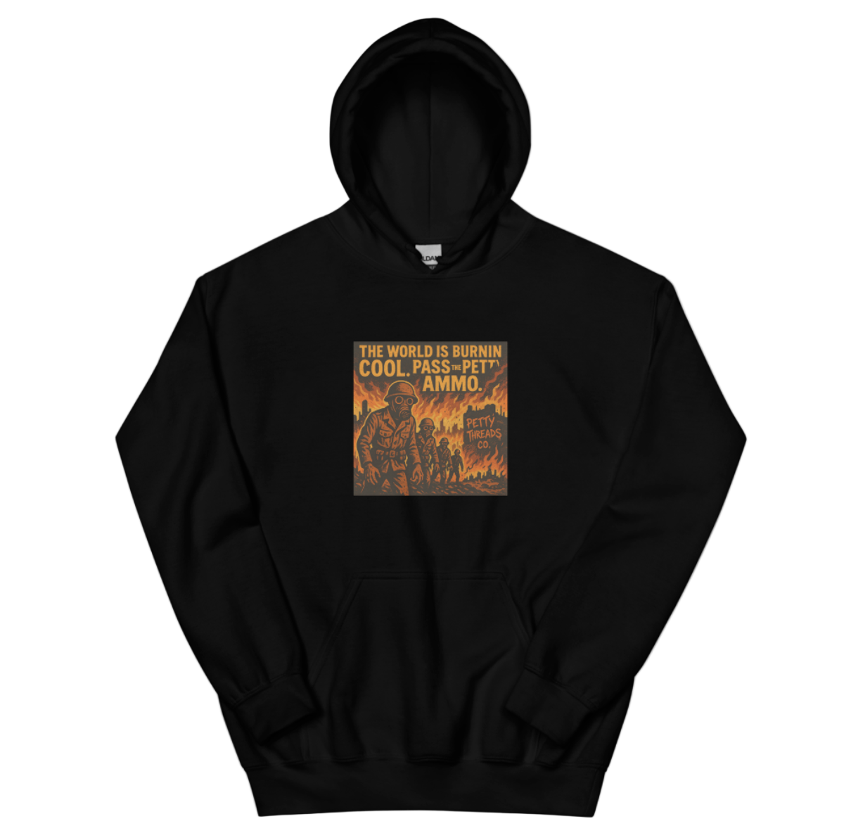 Petty Threads Co -“Pass the Petty Ammo” Hoodie