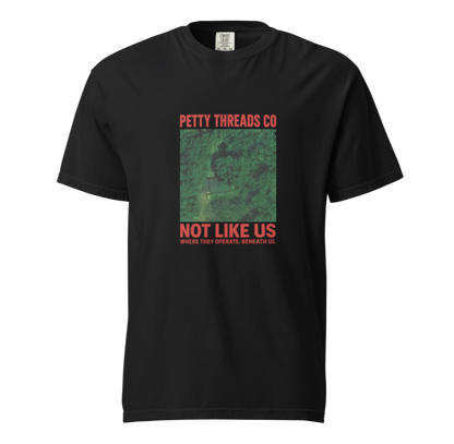 Petty Threads Co – “Not Like Us” - Comfort Colors 100% Cotton T-shirt