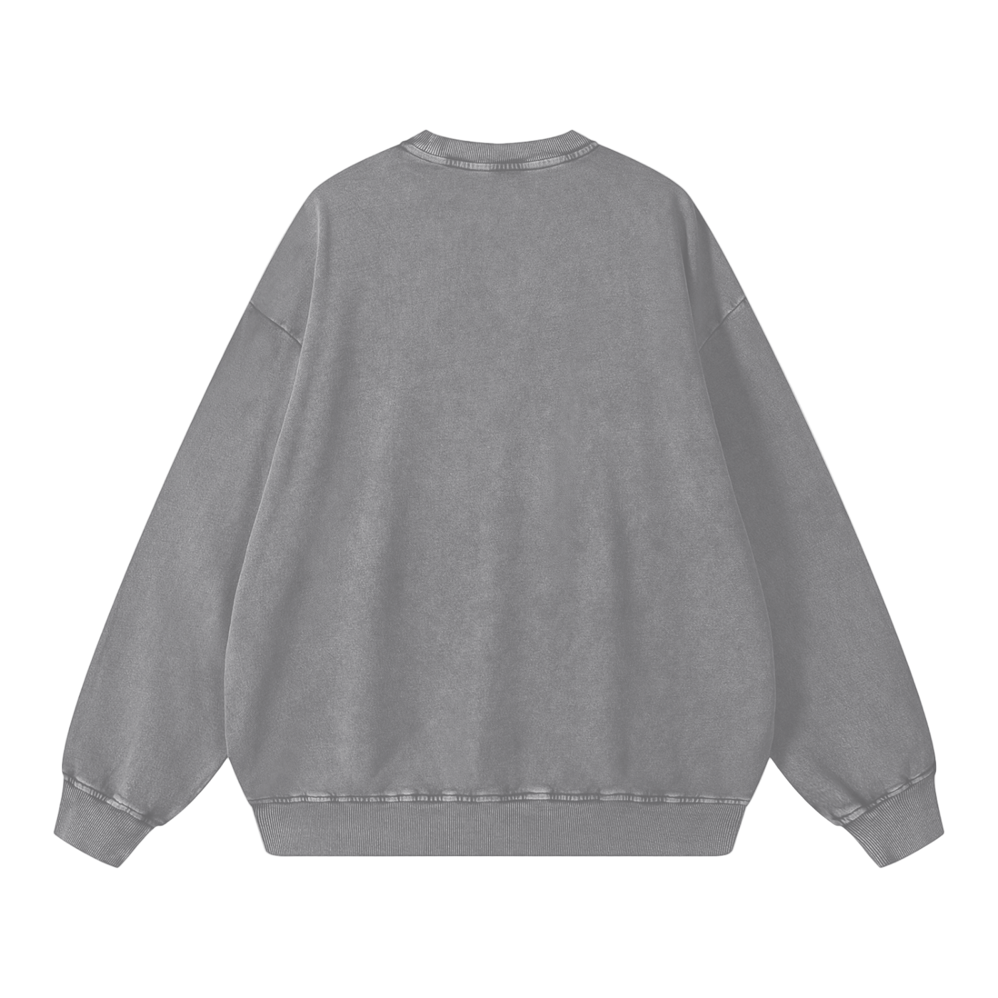 Petty Threads Co - No U-turns - Snow Washed Oversized Sweatshirt