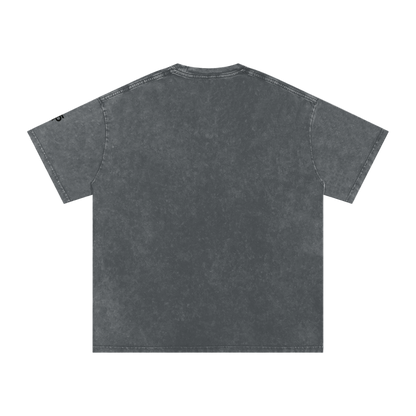 Petty Threads Co - Eye Don’t Miss - Snow Washed Oversized Cotton T-Shirt