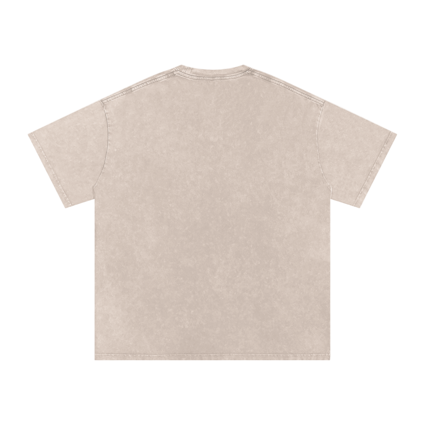 Petty Threads Co - Haloed & Unbothered - Snow Washed Oversized T-Shirt