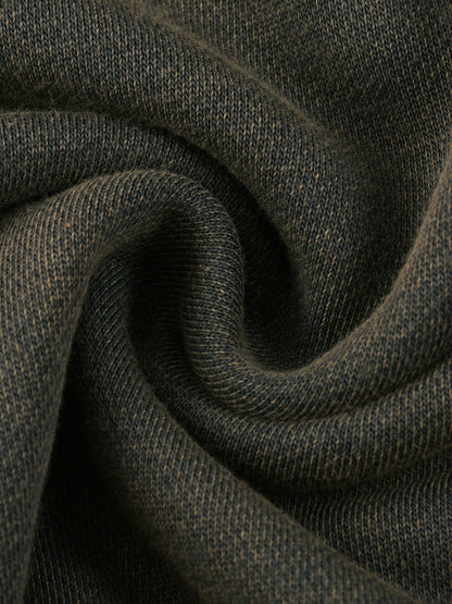 Petty Threads Co - Long Live the Petty Outlaws - Vintage Washed Frayed-Hem Hoodie